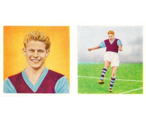 CHIX, Footballers - Portrait &amp; Action (1-48), complete, extra-large, EX, 48