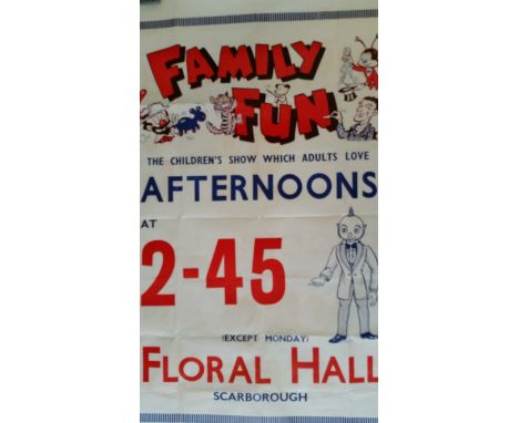 THEATRE, The Laurey Puppets posters, inc. Esplanada Bognor Regis, York gate Hall Broadstairs (2), Maldon Music Club, Floral H