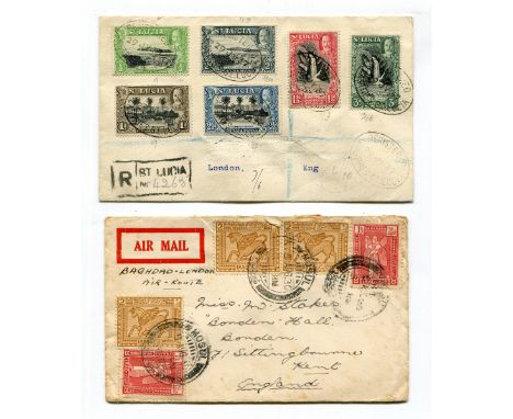 An accumulation of stamps in albums, stock books, on cards, album leaves with Great Britain, including decimal issues mint, B