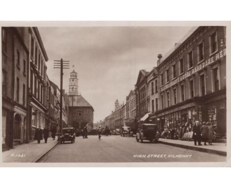 An album containing approximately 358 postcards, the majority of Ireland, including many views of Kilkenny and photographic p