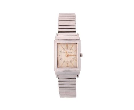 A Jaeger Le Coutre Reverso circa 1930s mechanical wristwatchModel: 40396Serial: 396Year circa: 1930sCase Material: SteelCase 