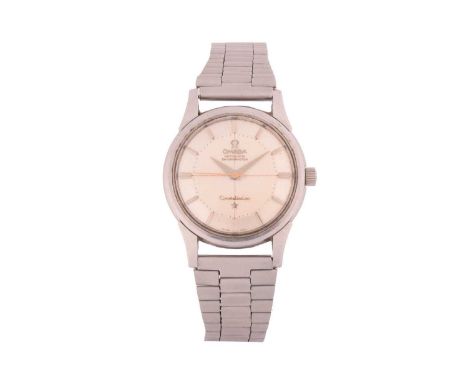 An Omega Constellation Automatic Chronometer Crosshair dial watchModel: 14381 11 SCSerial: 17990479Year: 1959Case Material: S