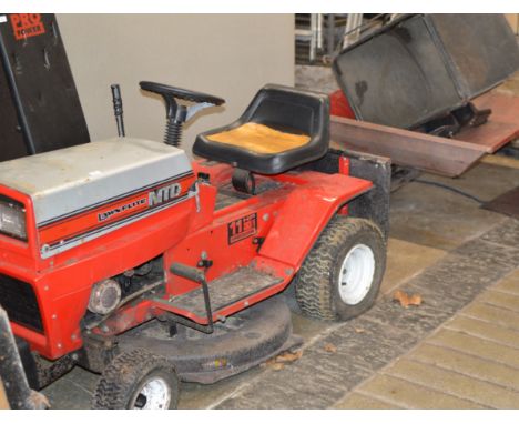 LAWN FLITE MTD 5 SPEED ENGINE RIDE ON MOWER WITH TRAILER &amp; GRASS CONTAINER - AS SEEN     