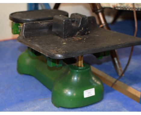 SET OF OLD KITCHEN SCALES     