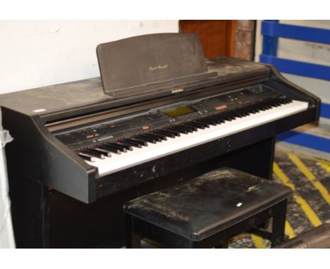 TECHNICS SX-PR52 ELECTRIC PIANO WITH STOOL     