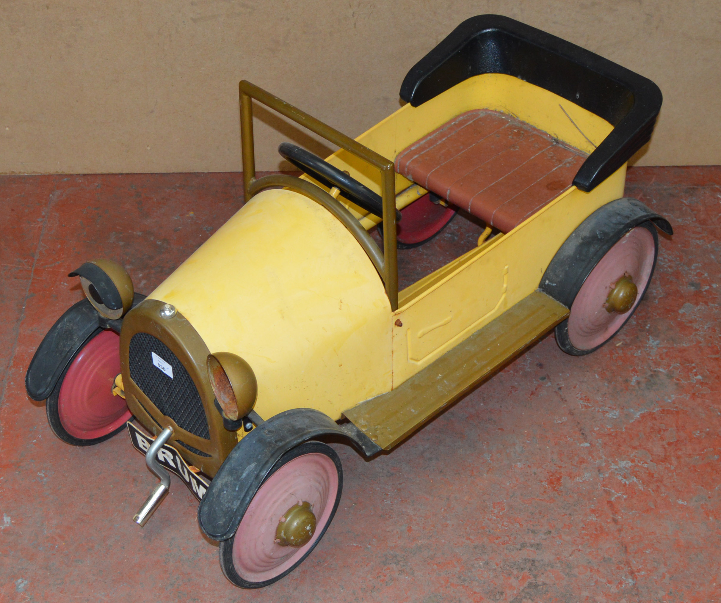 brum pedal car for sale