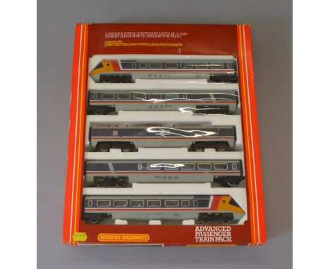 OO Gauge. Hornby. R794 Advanced Passenger Train (APT) train pack. VG boxed. Pantograph present. 