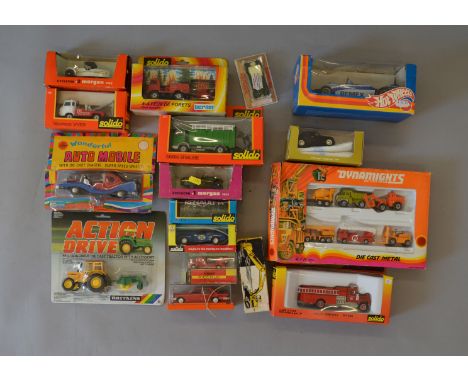 A quantity of Solido and other boxed diecast models.