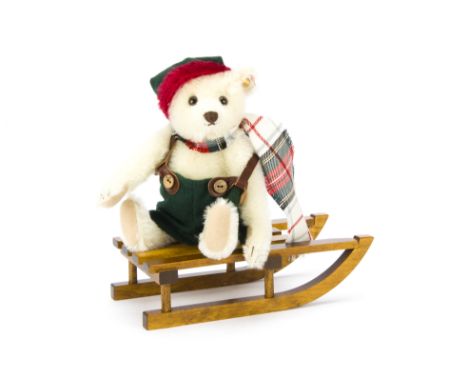 A Steiff limited edition The Winter Bear, 1203 of 4000, in original box with certificate, 2000