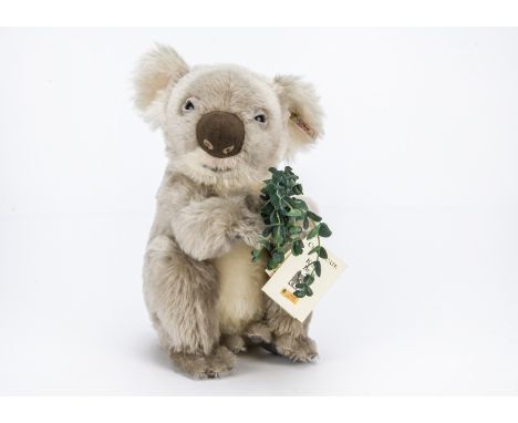 A Steiff limited edition Koala Bear,  1112 of 1500 with tag certificate —13in. (33cm.) high