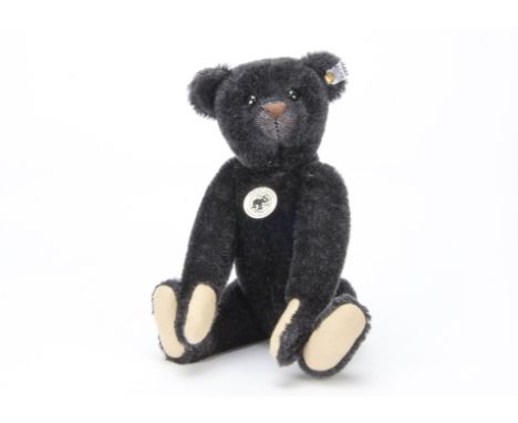 A Steiff limited edition black Teddy Bear 1908, 1529 of 3000, in original box with certificate, 2008