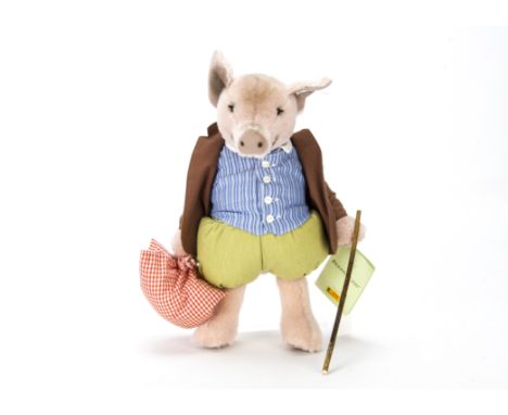A Steiff limited edition Beatrix Potter Pigling Bland, 70 of 1500, in original box with tag certificate, 2008