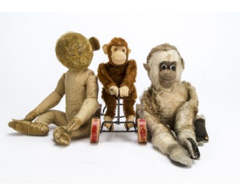 A Steiff Record Peter, With brown mohair, brown and black glass eyes, felt face, ears, hands and feet, swivel head, jointed l