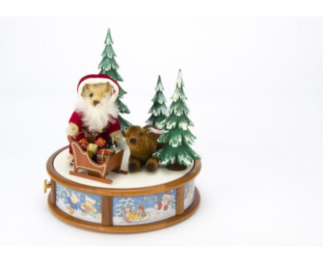 A Steiff limited edition Christmas Musical Box 2003, 669 of 1000, in original box with certificate