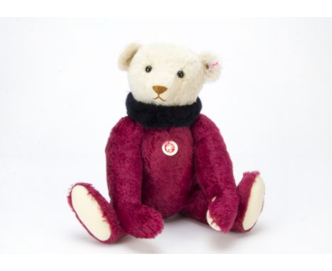 A Steiff limited edition Teddy Bear Dolly, Violet and cream, 282 of 1500, in original box with certificate, 2008