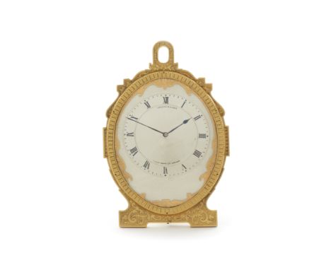 PENDULE ANGLAISE DE LA SECONDE MOITIE DU 19EME SIECLE EN LAITON DORE, DANS LE GOUT DE THOMAS COLEA second half of the 19th ce
