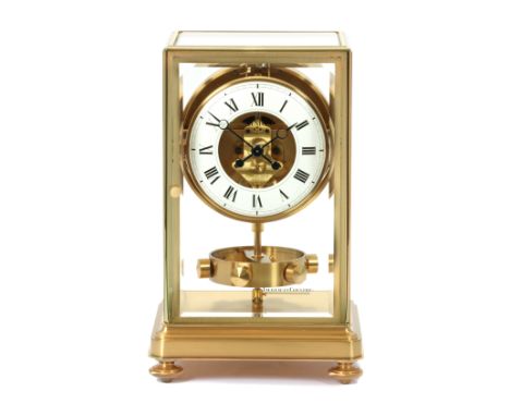 PENDULE JAEGER-LECOULTRE ATMOS, MODELE JUBILEE 'PRESTIGE', EDITION LIMITEE, SUISSE, DEBUT DES ANNÉES 1980 A late 20th Century