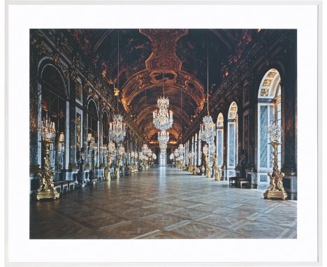 Robert Polidori (Montréal 1951 – lebt in Ojai/Kalifornien). LA GALERIE DES GLACES (Chateau de Versailles). 1988Archival Print