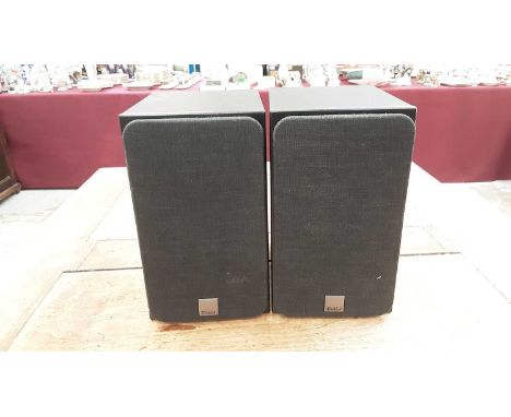Pair of Dali Oberon 1 Speakers, serial number 6079750, boxed