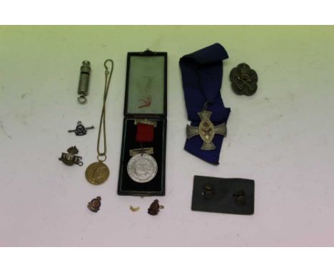 First World War Victory medal named to 2398 PTE. C. Byrne. S. IR. H. together with a pair of brass shell cases, a Second Worl