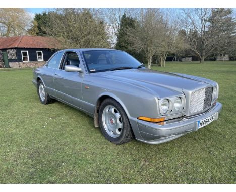 1994 Bentley Continental R coupe, Registration M484FWR, Chassis SCBZB03C9SCH52262. This very elegant sports Bentley was the u