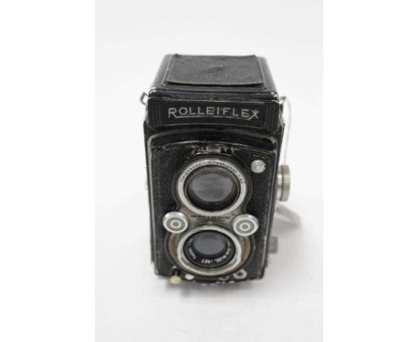 Rolleiflex Twin Lens Reflex camera with Carl Zeiss Tessa 75mm f/3.5 lens