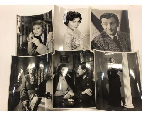 Autographs 1950's Actors and Actresses hand signed portrait Photographs and Film Stills, Ava Gardner 'Best Wishes Ava Gardner