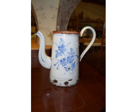 ENAMEL JUG