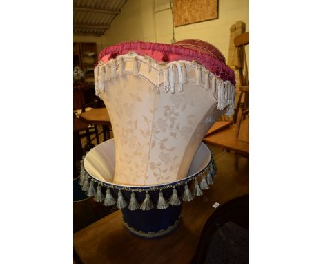 FOUR VARIOUS LAMP SHADES