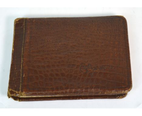 A 1920s autograph book containing many well-known stars and gangsters of the Prohibition era in the 1920s, to include Arnold 