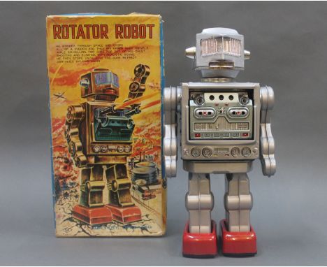 A boxed 1960's Japanese "Rotator Robot"