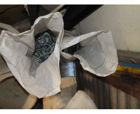 TWO BAGS OF PIPE CLIPS