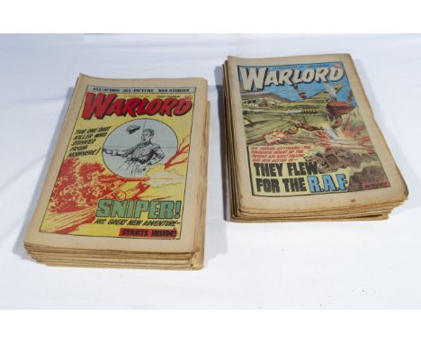 46 vintage Warlord comics 1980
