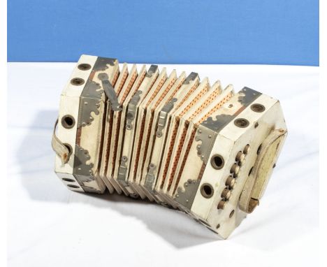 A vintage concertina
