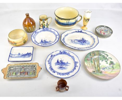 ROYAL DOULTON; a collection of assorted ceramics including Seriesware, Norfolk pattern, miniature tyg, etc.Additional Informa