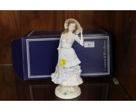 A BOXED ROYAL WORCESTER LIMITED EDITION FIGURE 'SUMMER'