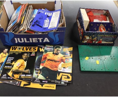 A COLLECTION OF VARIOUS FOOTBALL PROGRAMMES 1960 AND LATER TO INCLUDE WEST BROMWICH ALBION, WOLVERHAMPTON WANDERERS ETC TOGET