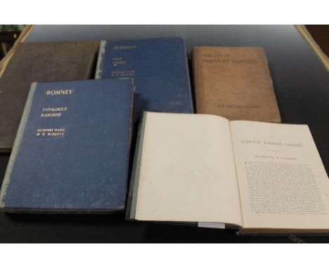 EDMUND LODGE - 'PORTRAITS OF ILLUSTRIOUS PERSONAGES OF GREAT BRITAIN...', Vol. I 1821 together with Ward & Roberts - 'Romney,