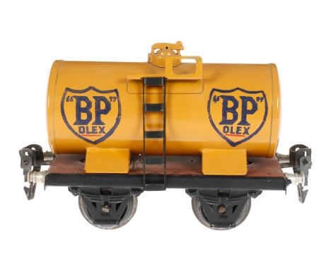 Märklin BP Kesselwagen 1674, S 0, handlackiert, farblich rest., L 13, Z 3