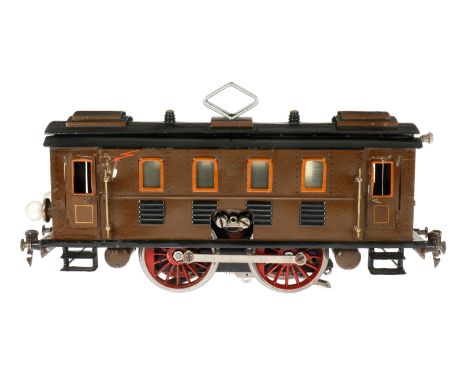 Märklin B E-Lok RS 66/13031, S 1, elektr., handlackiert, 2 el. bel. Stirnlampen, 4 AT, 1 starrer Pantograph, Dach farblich re