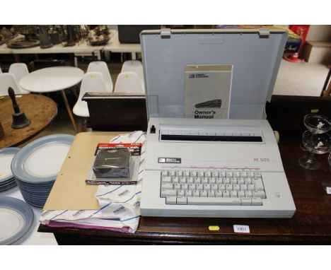 A Smith Corona electric typewriter, sold as seen