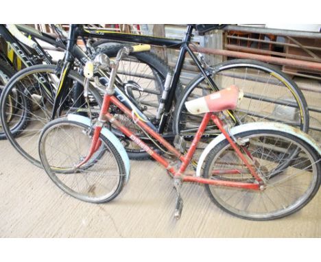A vintage girls Radio bicycle