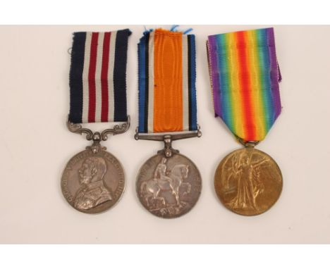 First World War M.M. Gallantry group, comprising Military medal, named to 890054 GNR: S. A. CRAFT. A: 270 / BDE. R.F.A. - T.F