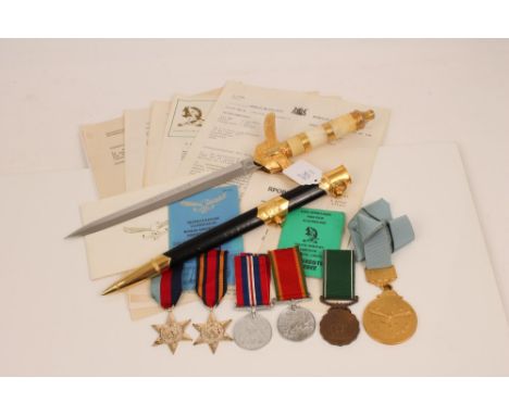 Second World War and later South African medal group, comprising 1939 - 1945 Star, Burma Star, Africa Service, War, all named