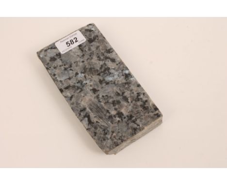 Interesting Iraq War relic - a piece of a granite step from Saddam's Palace Baghdad, with information from the soldier who 'l