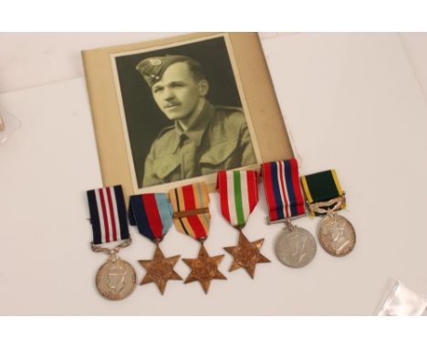 Second World War and later Military medal (M.M.) Gallantry group, comprising M.M., named to 2586638 S. GLN. A. Coxon. R. Sign