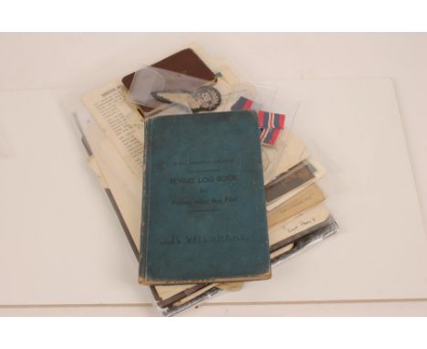 Interesting Second World War Royal Canadian Air Force (R.C.A.F.) Bomb Aimer's logbook, to SGT. R. H. Weldrake, together with 