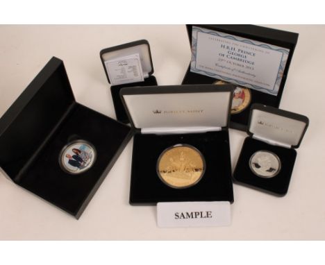 World - The Jubilee Mint, Queen Elizabeth II 1953 Coin and Stamp Sets (x 2) and others to include U.S. The First and Last Sil