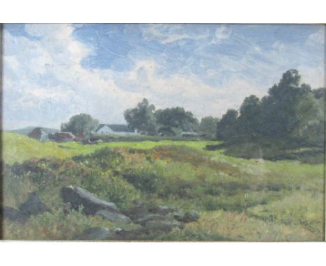 Patrick Vincent Duffy, R.H.A. (1836 - 1909)"Sketch at Multyfarnham," O.O.B., approx. 19cms x 28cms (7 1/2" x 11"), signed and