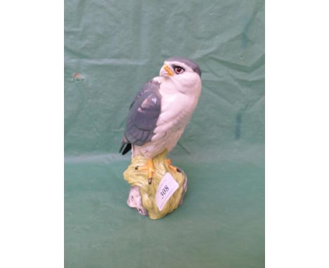 Whyte and Mckay Royal Doulton Scotch Whisky decanter of a Merlin 